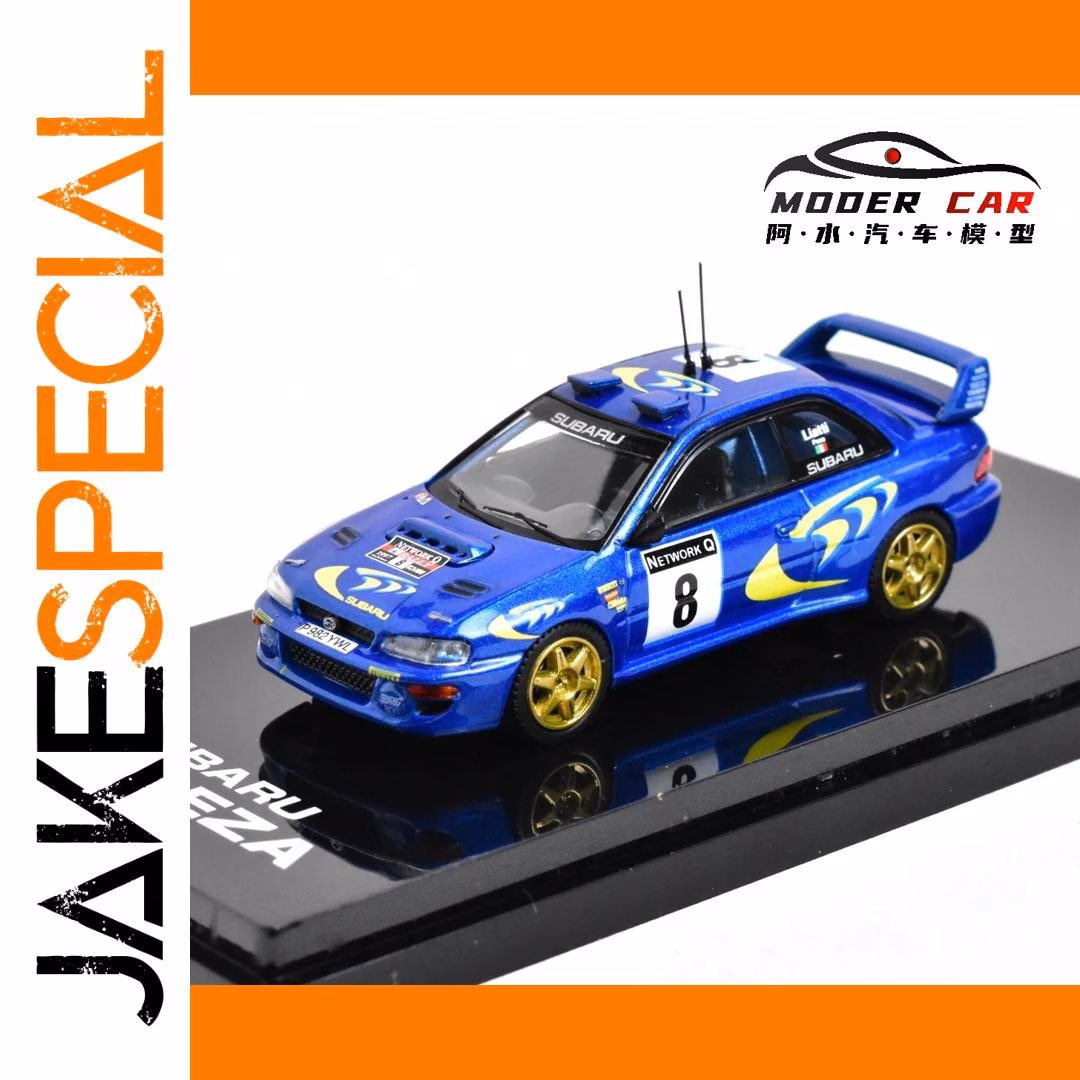 Hobby Japan 1:64 Impreza WRC Diecast Model Car - immagine 2
