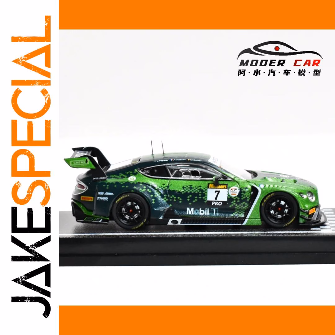 Bentley Continental GT3 1:64 Diecast Model Car - Image 4