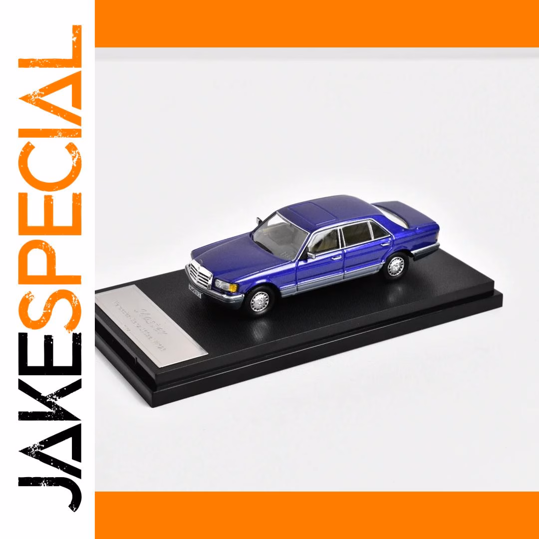 MASTER 1:64 560SEL W126 Diecast Model Car - obrazek 3