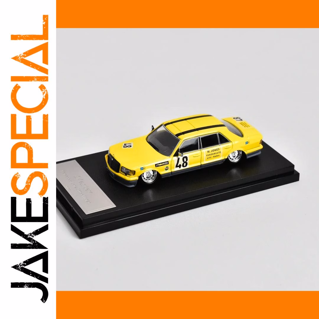 MASTER 1:64 560SEL W126 Diecast Model Car - obrazek 4