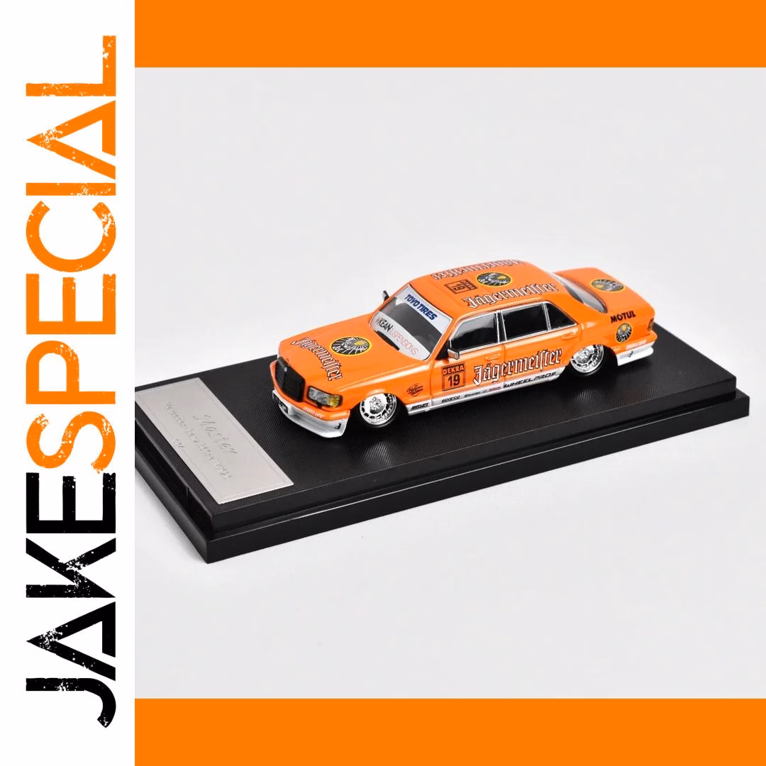 MASTER 1:64 560SEL W126 Diecast Model Car - obrazek 2