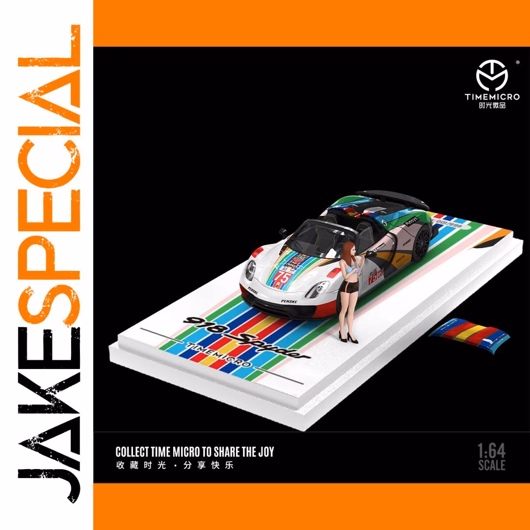 Time Micro TM 1:64 918 Le Mans Diecast Model