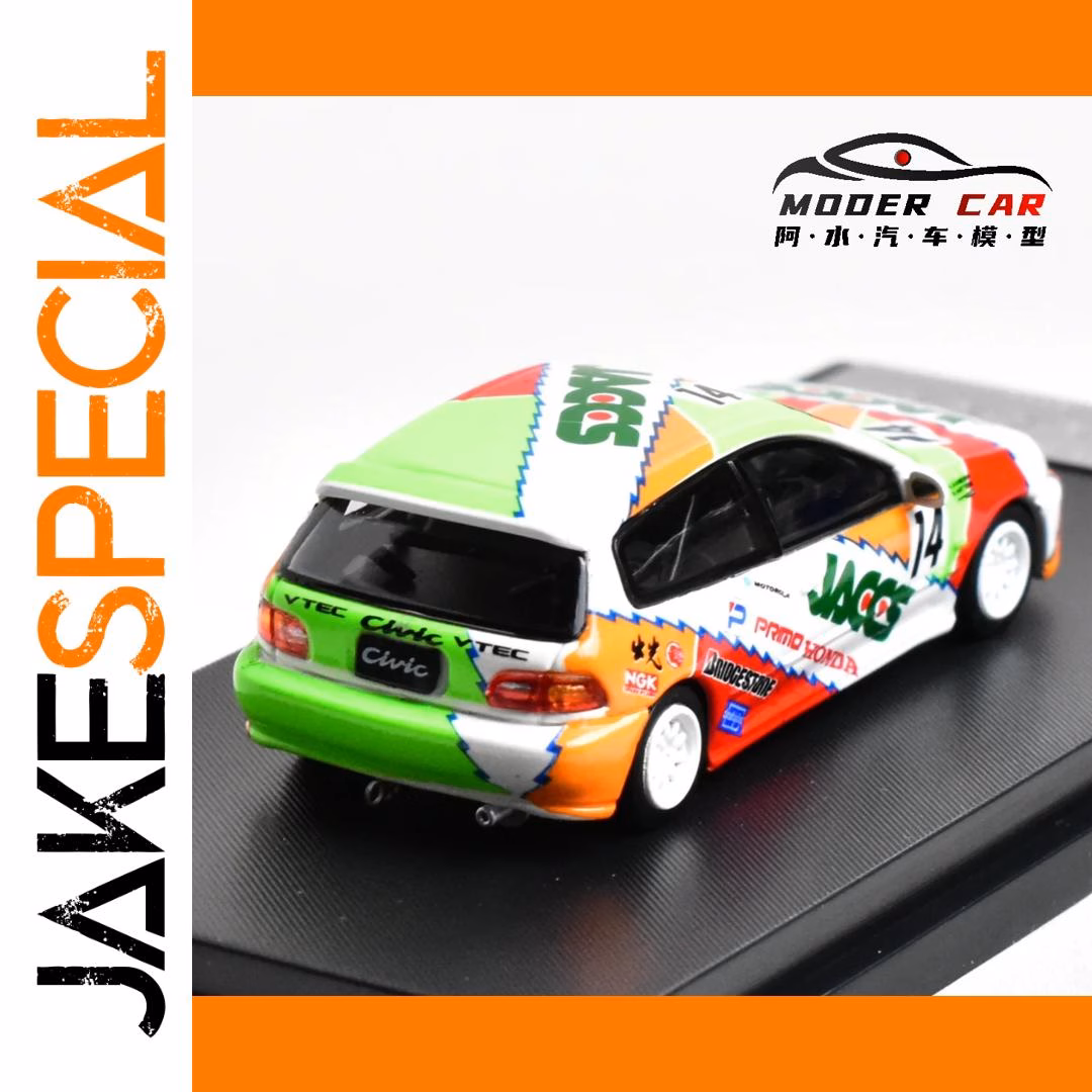 CIVIC EG6 1:64 Scale Diecast Model Car