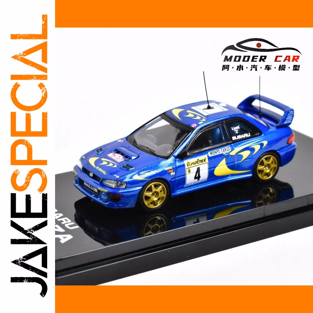 Hobby Japan 1:64 Impreza WRC Diecast Model Car - immagine 3