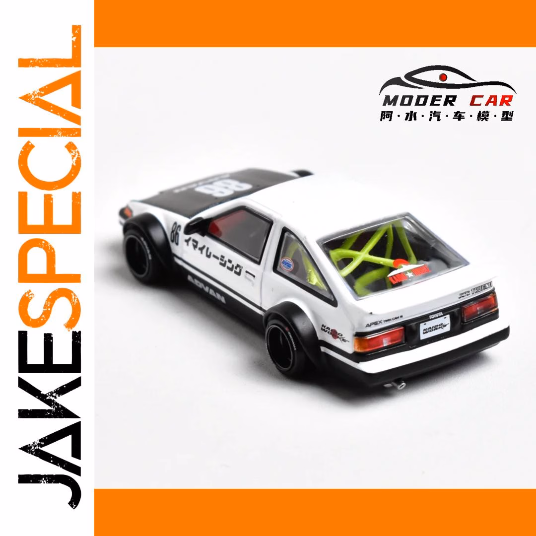 AE86 Diecast Model Car 1:64 Scale Metal - Image 3
