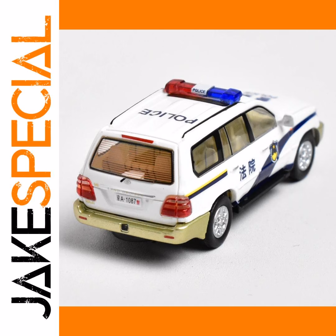 1:87 Diecast Police SUV Model Car Collection