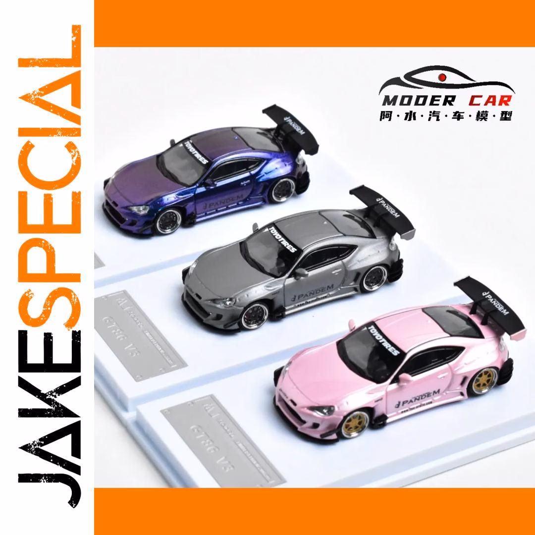 MJ 1:64 Compact GT86 v3 Diecast Model Car – Image 2