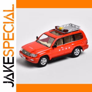 1:87 Scale Diecast Model SUV Red Vehicle